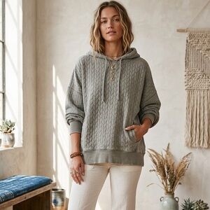 Harmony Balance Collection Women's Hoodie Green Size Large